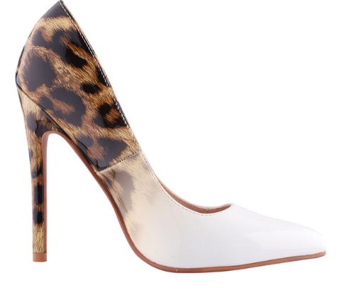 Achat de chaussures à talons léopard sexy sur AOMshop