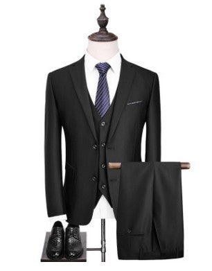 "Acheter des costumes pour homme en ligne - Les dernières nouveautés chez AOMshop" Black Double buckle