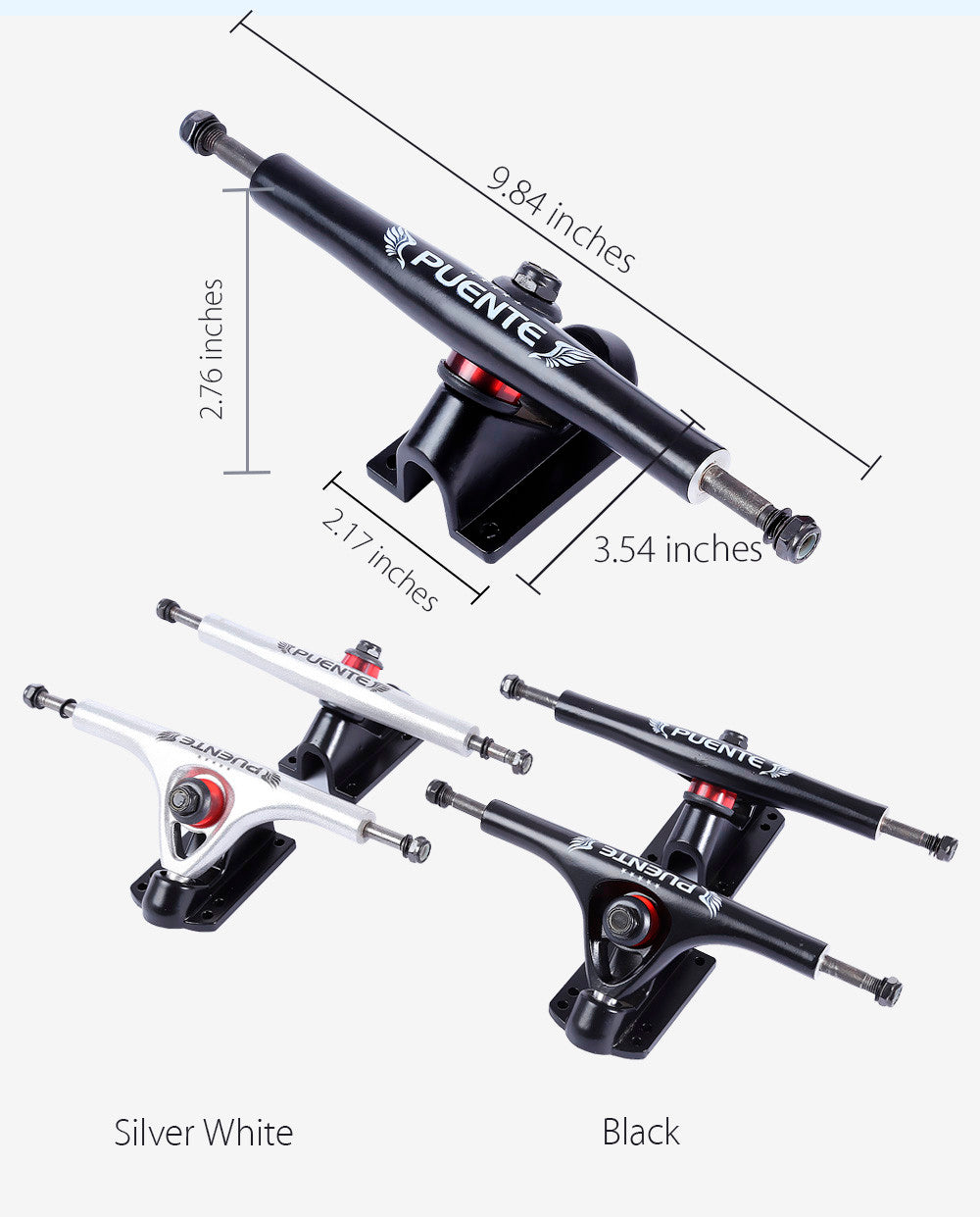 Acheter des supports de skateboard Puente chez AOMshop