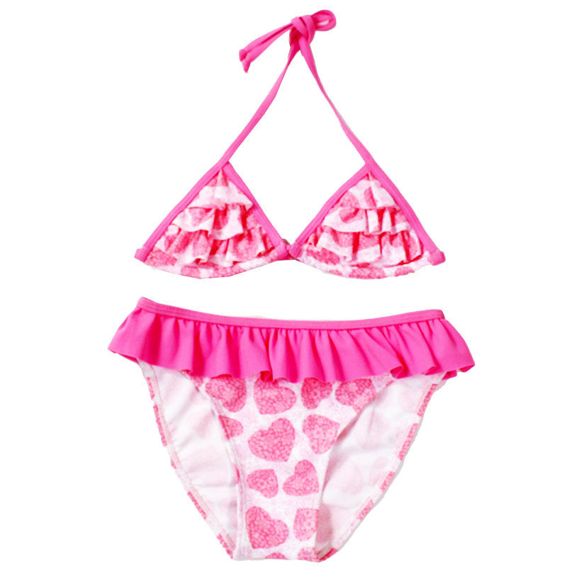 Acheter un maillot de bain bikini pour enfants sur AOMshop Pink