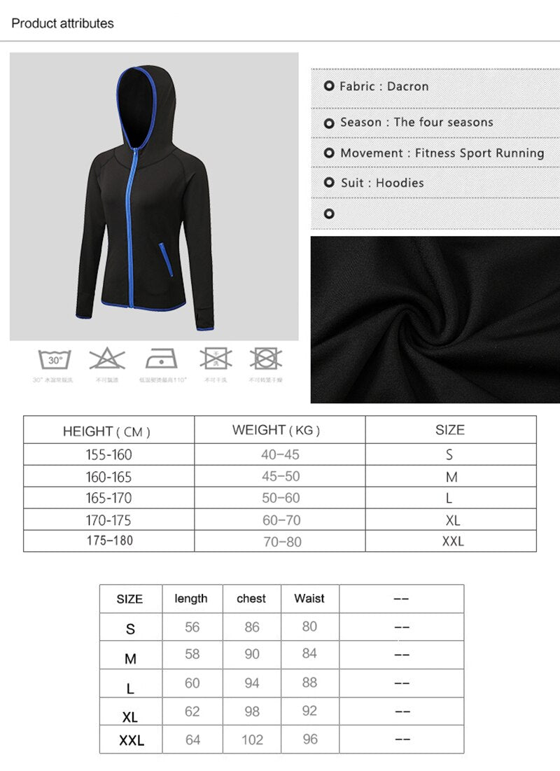 Achetez la Veste de Course pour Femme 2020 avec Zip et Capuche | AOMshop