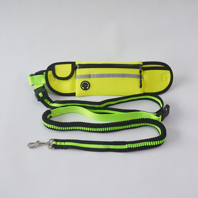 Achetez la ceinture de traction pour animaux de compagnie avec sac AOMshop