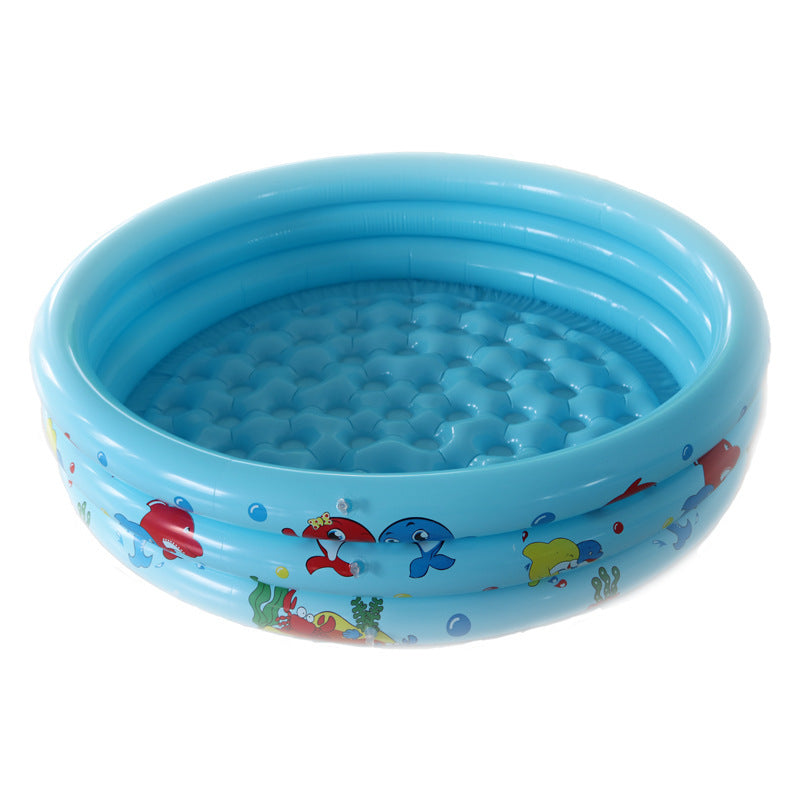 Achetez la piscine gonflable pour bébé Into The Ocean sur AOMshop Blue