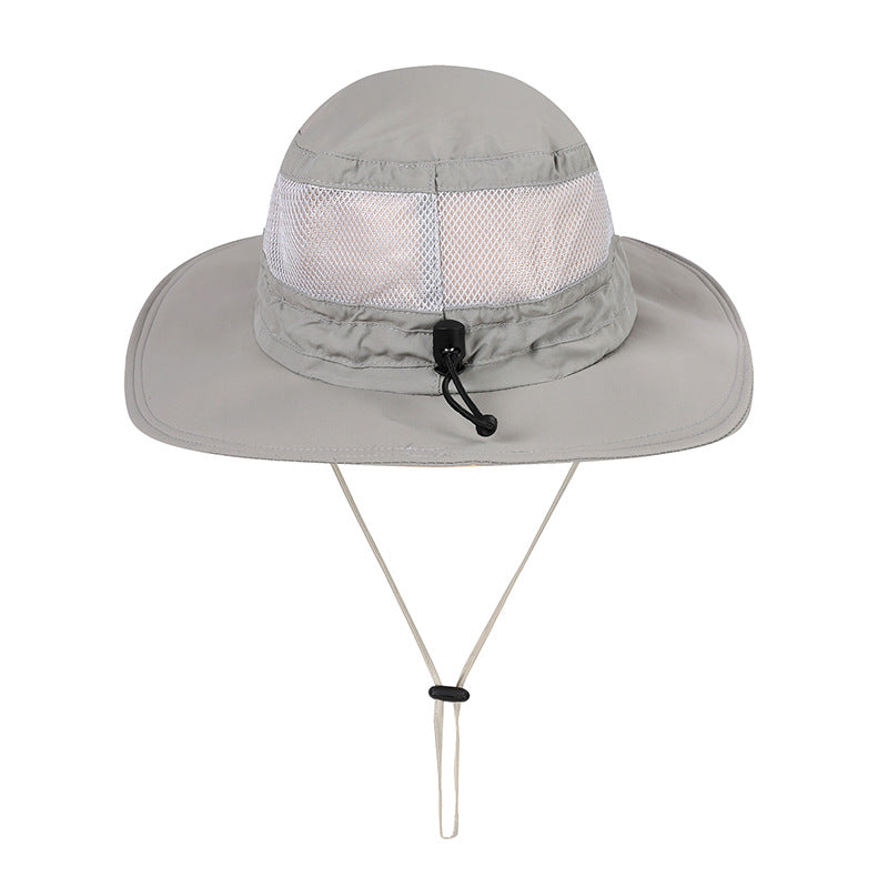 Achetez le chapeau de pêcheur en plein air étanche et anti-UV chez AOMshop