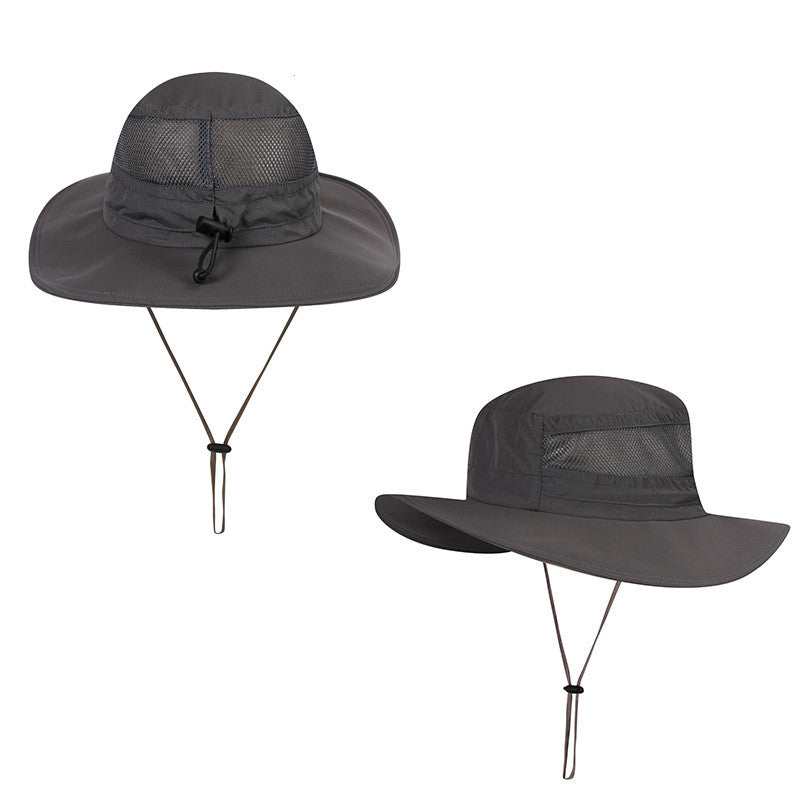 Achetez le chapeau de pêcheur en plein air étanche et anti-UV chez AOMshop
