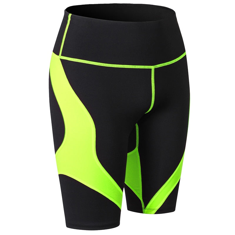 Achetez les Shorts de Yoga Respirants pour Femme | AOMshop Green