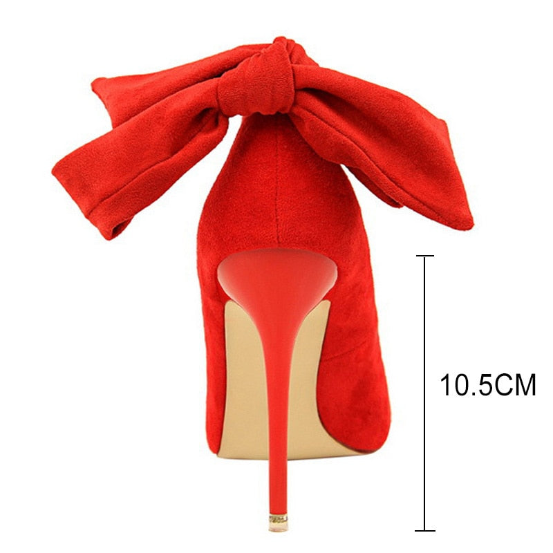 "Achetez les nouveaux escarpins pour femmes en daim - AOMshop"