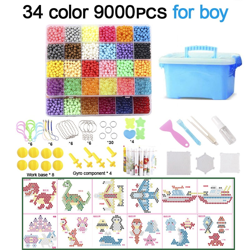 Achetez les perles magiques d'eau DIY pour enfants chez AOMshop