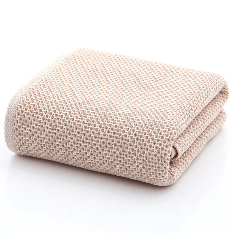 Achetez nos serviettes de visage en nid d'abeille 100% coton - AOMshop