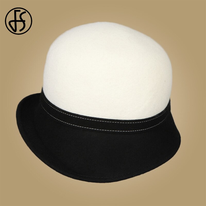 "Achetez un chapeau blanc en feutre pour femme chez AOMshop"