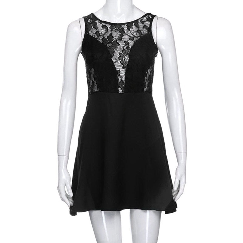 Achetez une robe dos nu sans manches pour femme - AOMshop