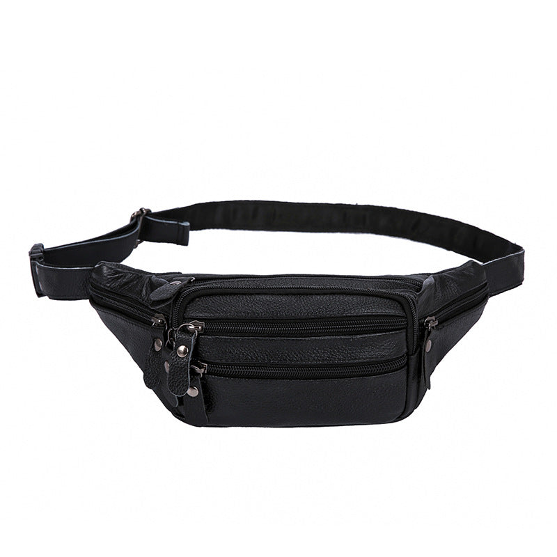 Achetez une sacoche pour homme en cuir véritable - AOMshop