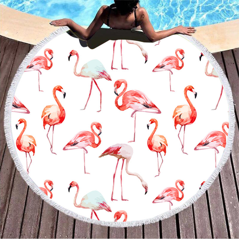 Achetez votre Round Printed Beach Towel sur AOMshop