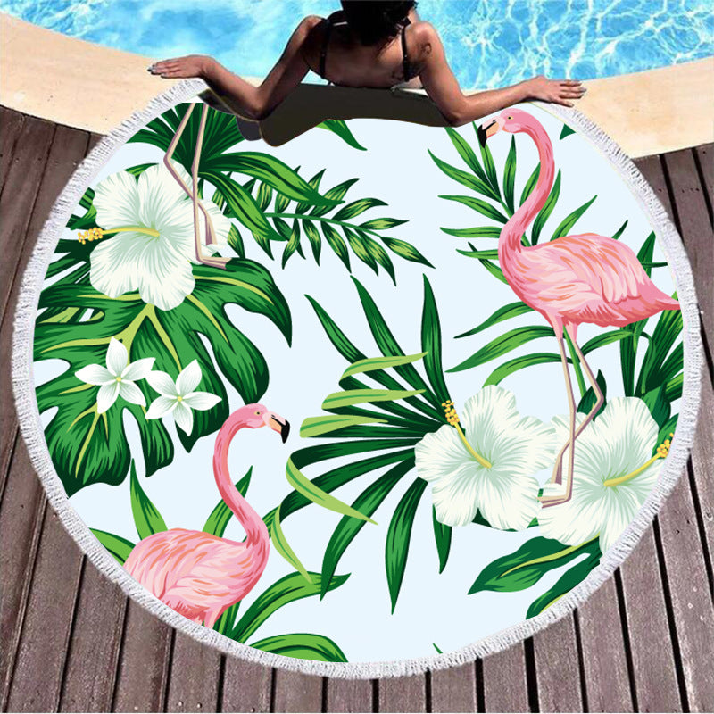 Achetez votre Round Printed Beach Towel sur AOMshop