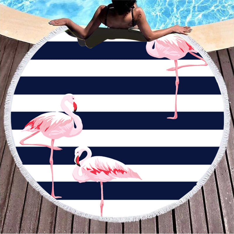 Achetez votre Round Printed Beach Towel sur AOMshop