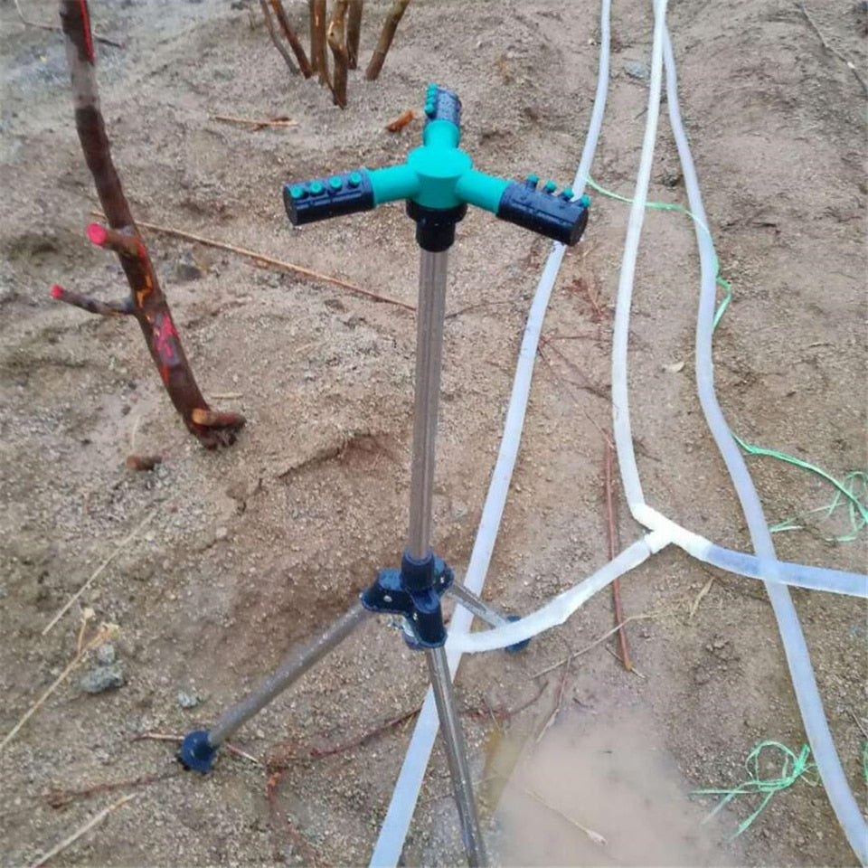Arroseur pulsé télescopique pour pelouse et jardin Trigeminal