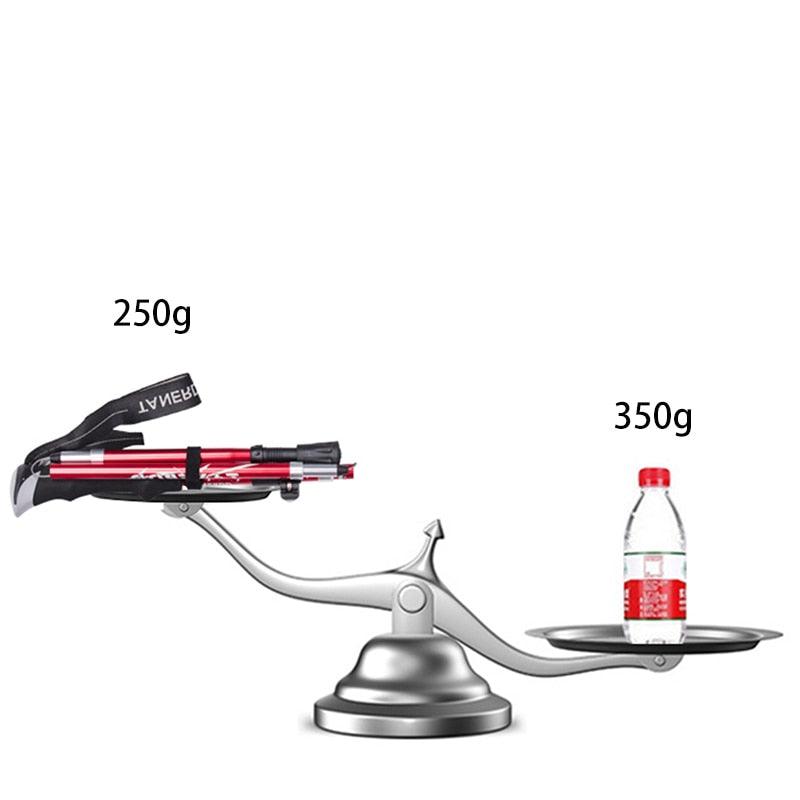 Bâton de marche nordique pliant Portable extérieur 1PC 250G bâton de randonnée de pôle de Trekking ultraléger