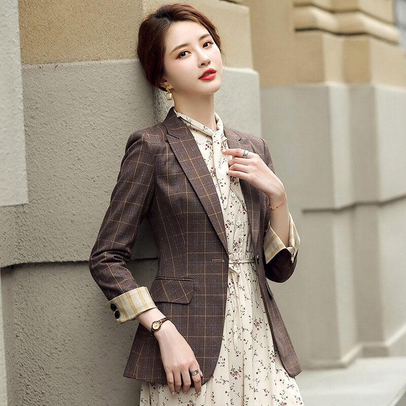 Blazer pour femmes - Coffee Blazer