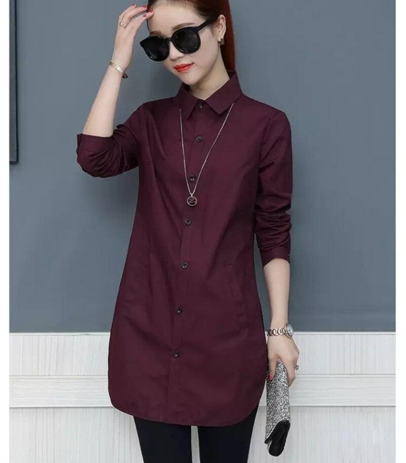 Blouses Longues Femme en Mousseline de Soie