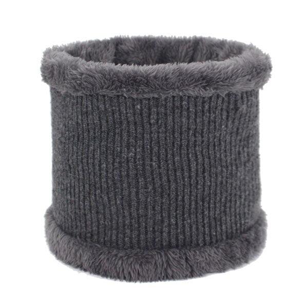 Bonnets d'hiver pour Hommes et Femmes gray scarf