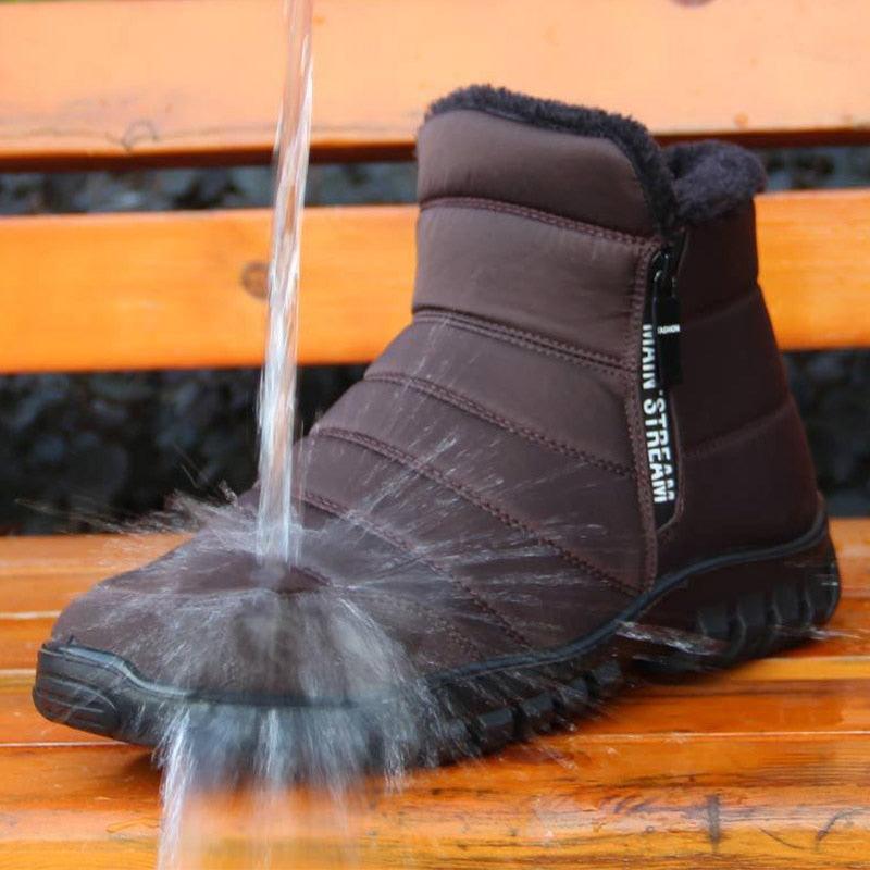 Bottes de neige imperméables pour hommes et femmes