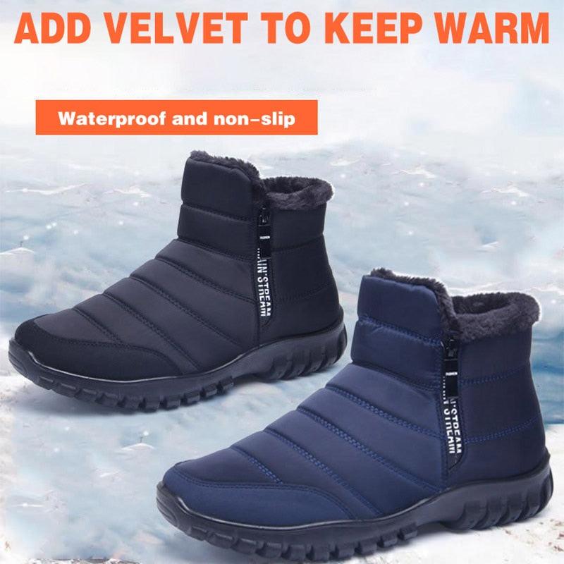 Bottes de neige imperméables pour hommes et femmes