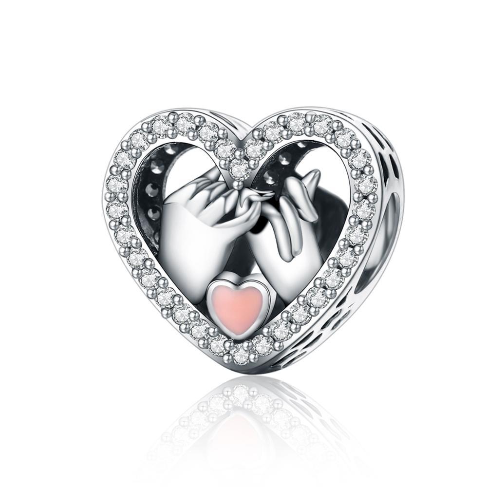 "Bracelet Charme en Argent 925 pour Femmes - Bijou Authentique WOSTU CQC167" Default Title