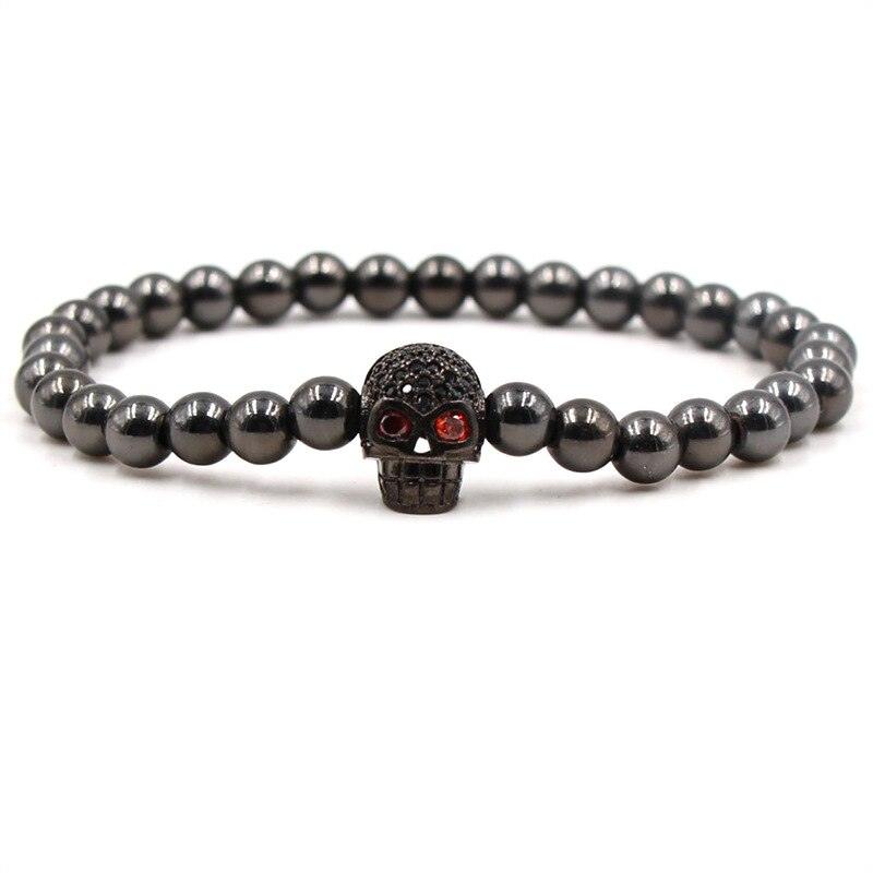 Bracelet boule CZ 6mm pour homme et femme