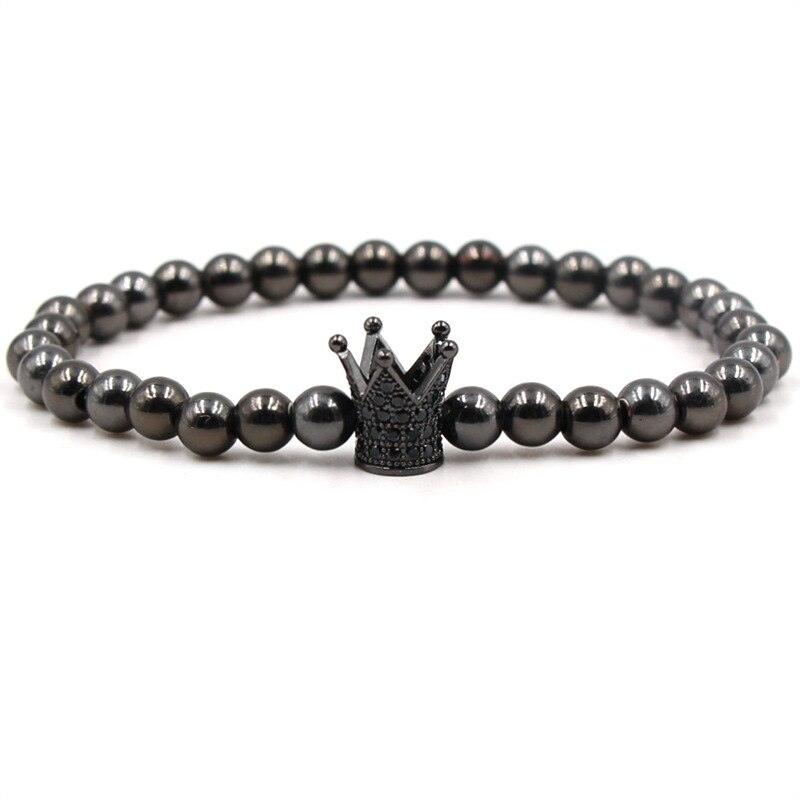 Bracelet boule CZ 6mm pour homme et femme