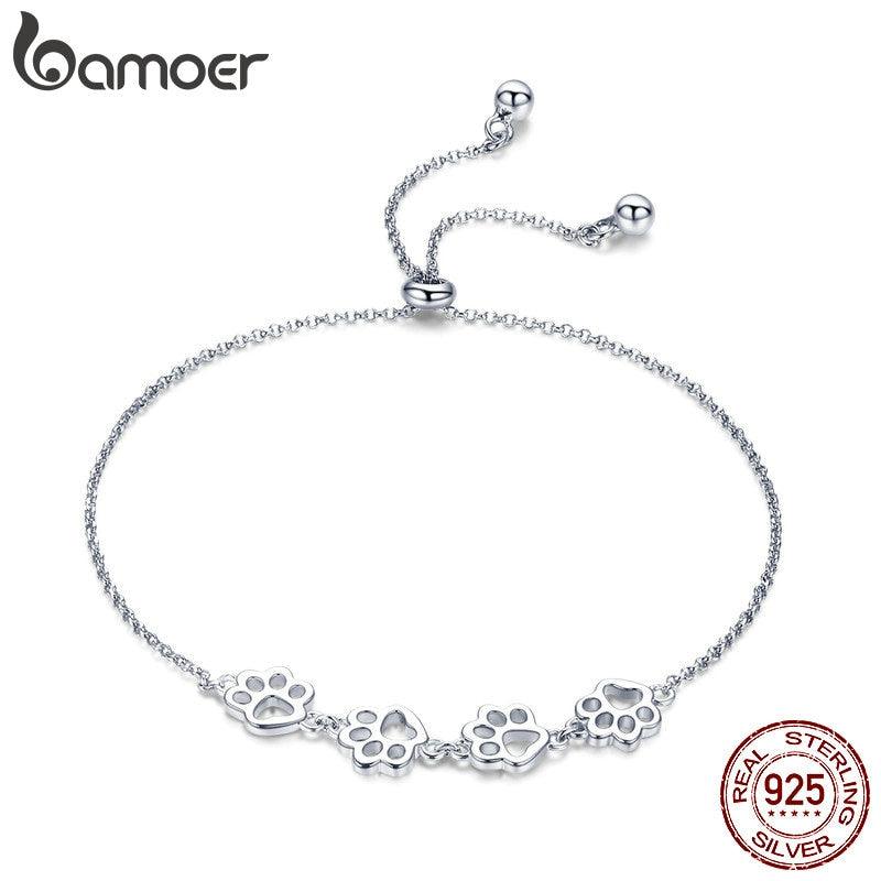 Bracelet de chaîne ajustable pour femme en argent Default Title
