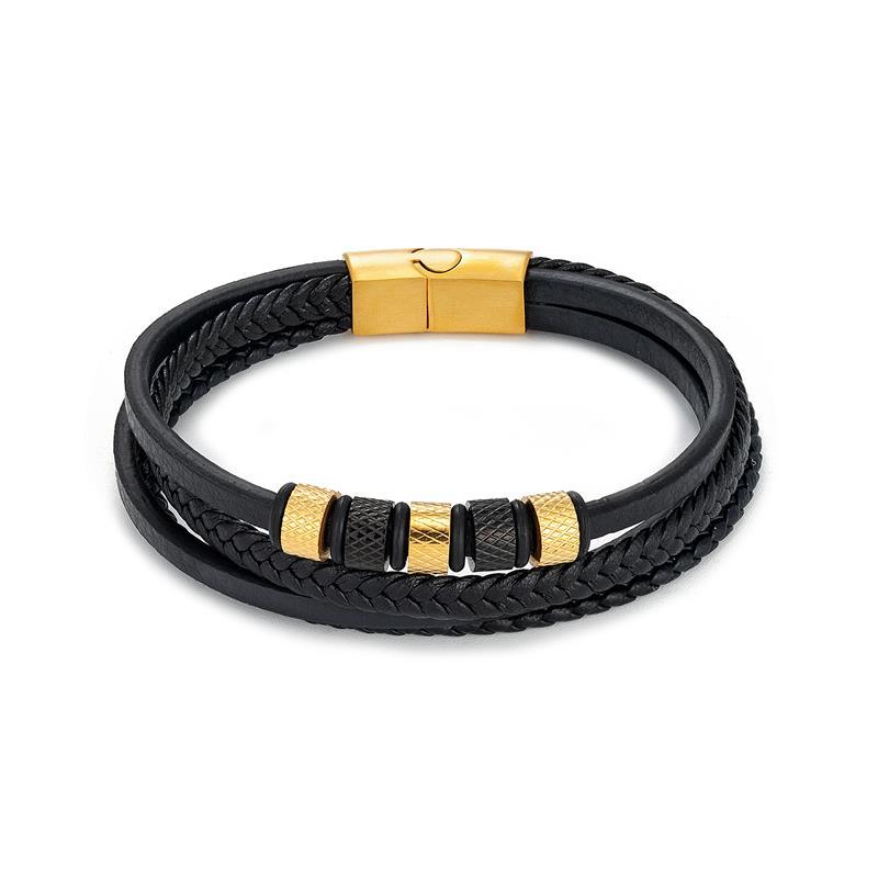 "Bracelet de luxe en acier inoxydable pour homme