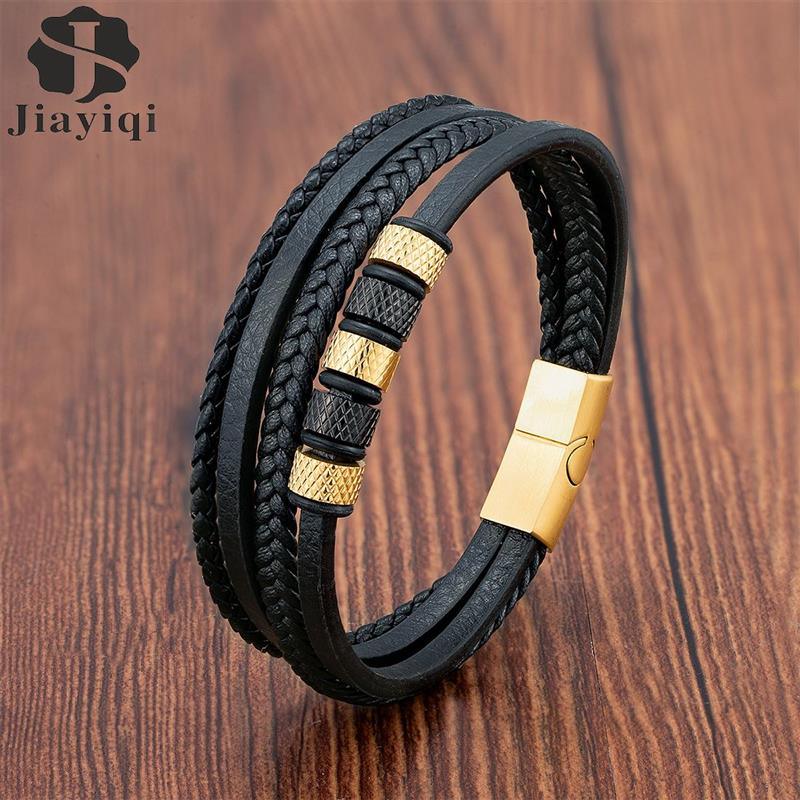 "Bracelet de luxe en acier inoxydable pour homme