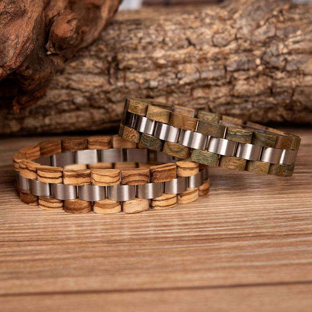 Bracelet en bois Bobo Bird pour hommes et femmes