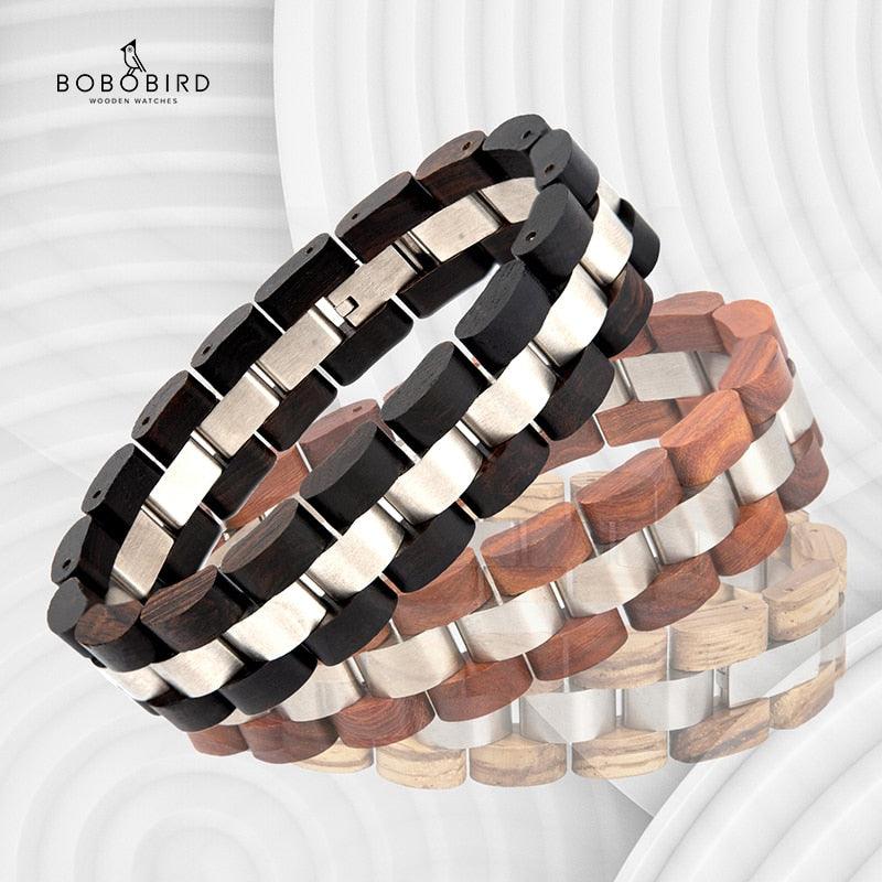 Bracelet en bois Bobo Bird pour hommes et femmes