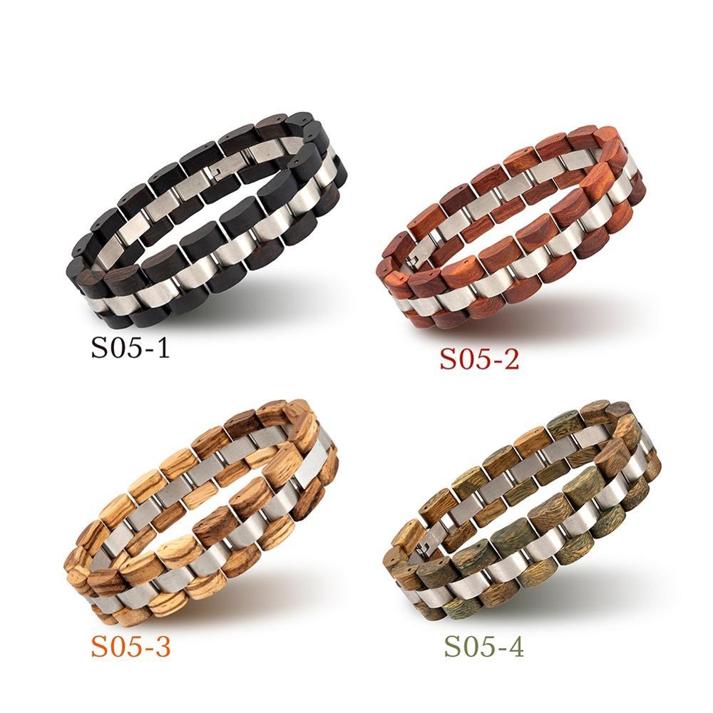 Bracelet en bois Bobo Bird pour hommes et femmes