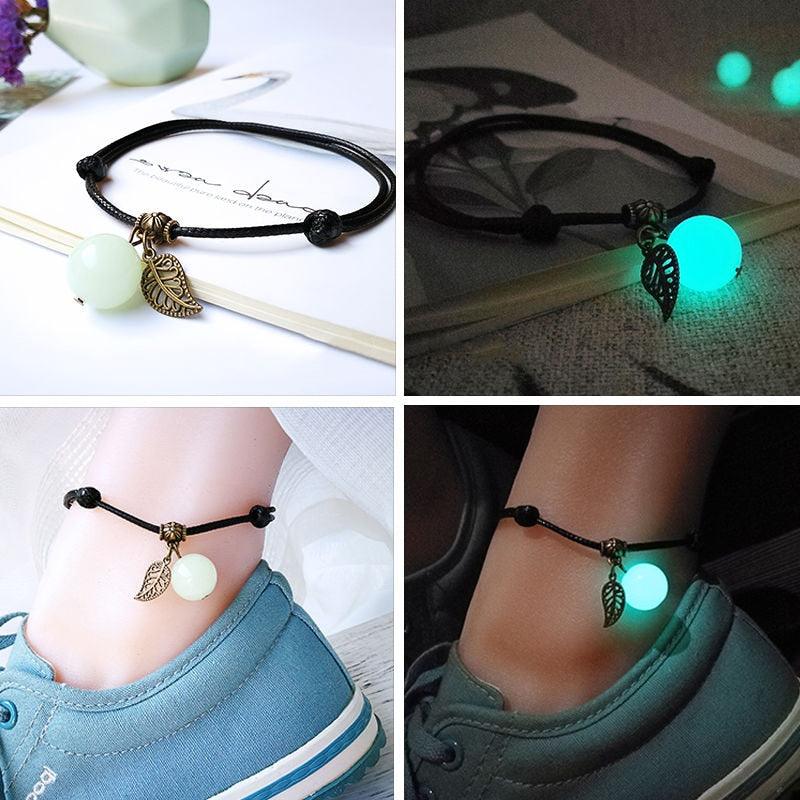 "Bracelets de Cheville Lumineux pour Femme et Homme - Style Simple et Élégant"