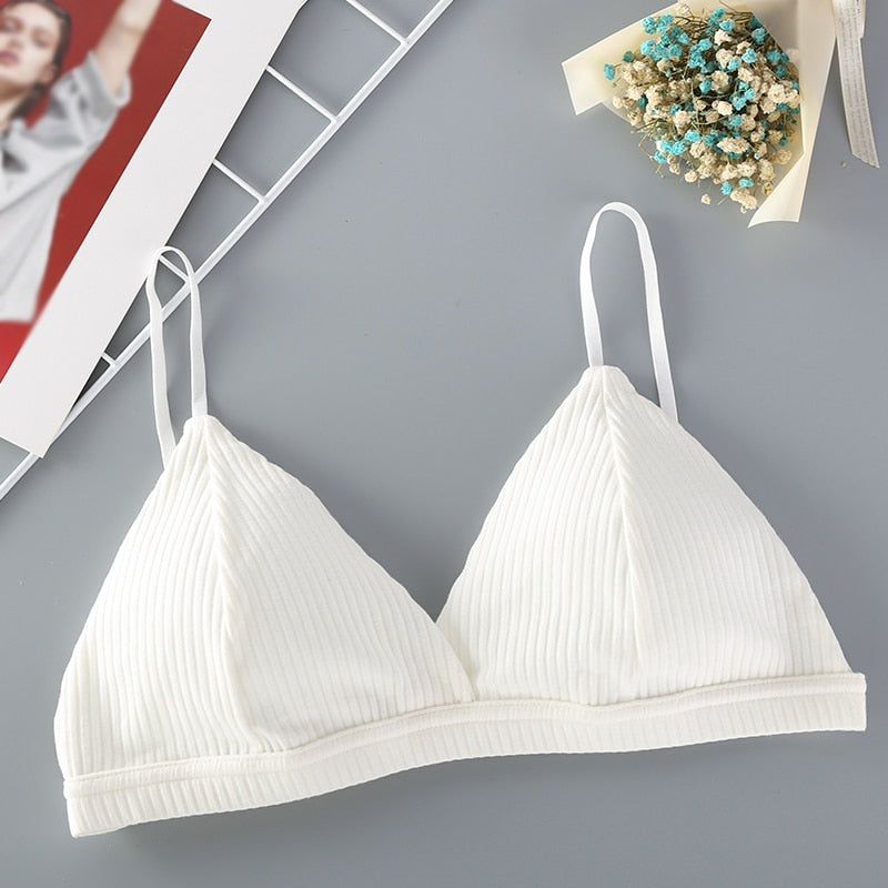 Brassière en coton pour femme - Lingerie sexy confortable