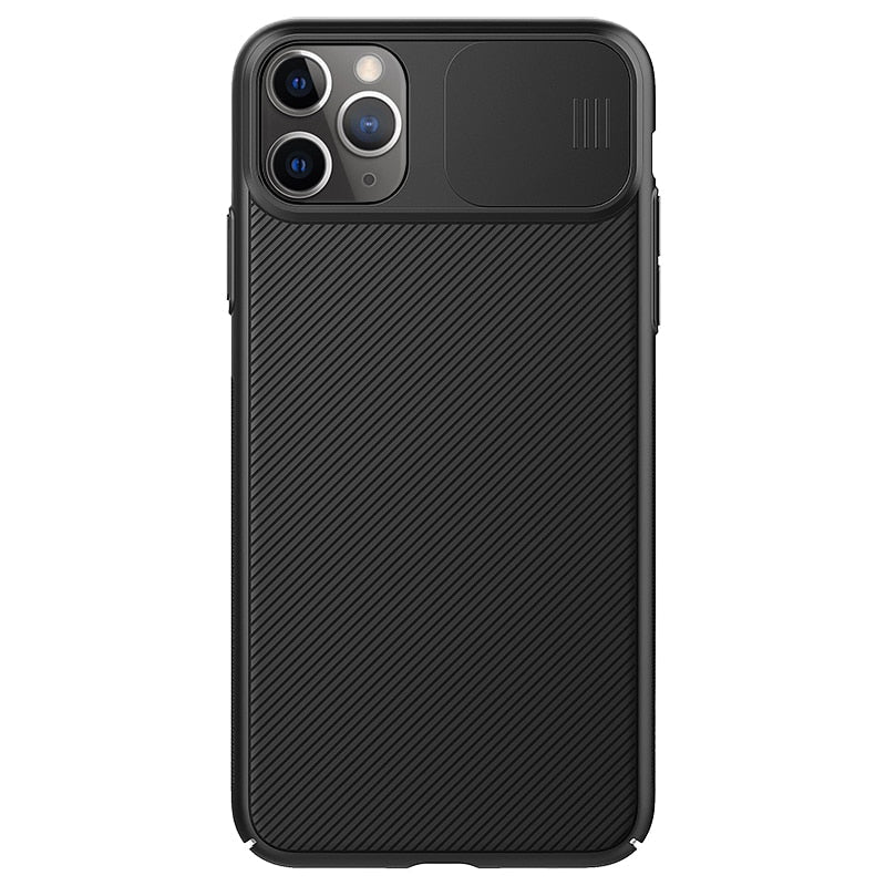 Caméra Protection Case pour iPhone 12/Pro/Max/Mini Black
