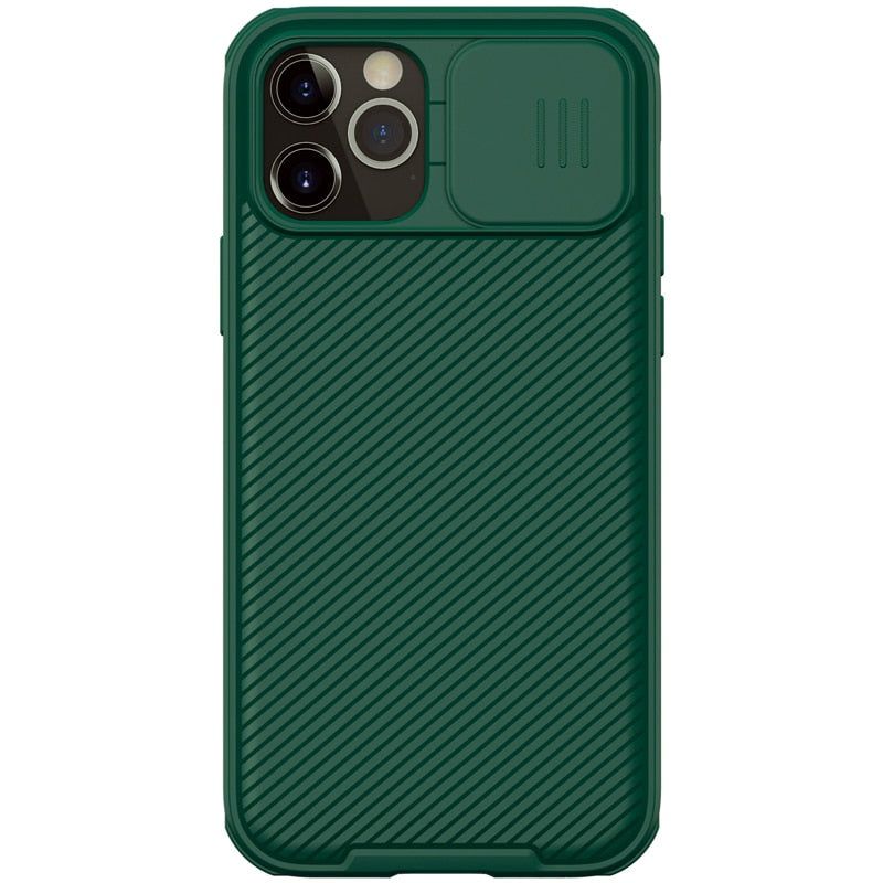 Caméra Protection Case pour iPhone 12/Pro/Max/Mini Green