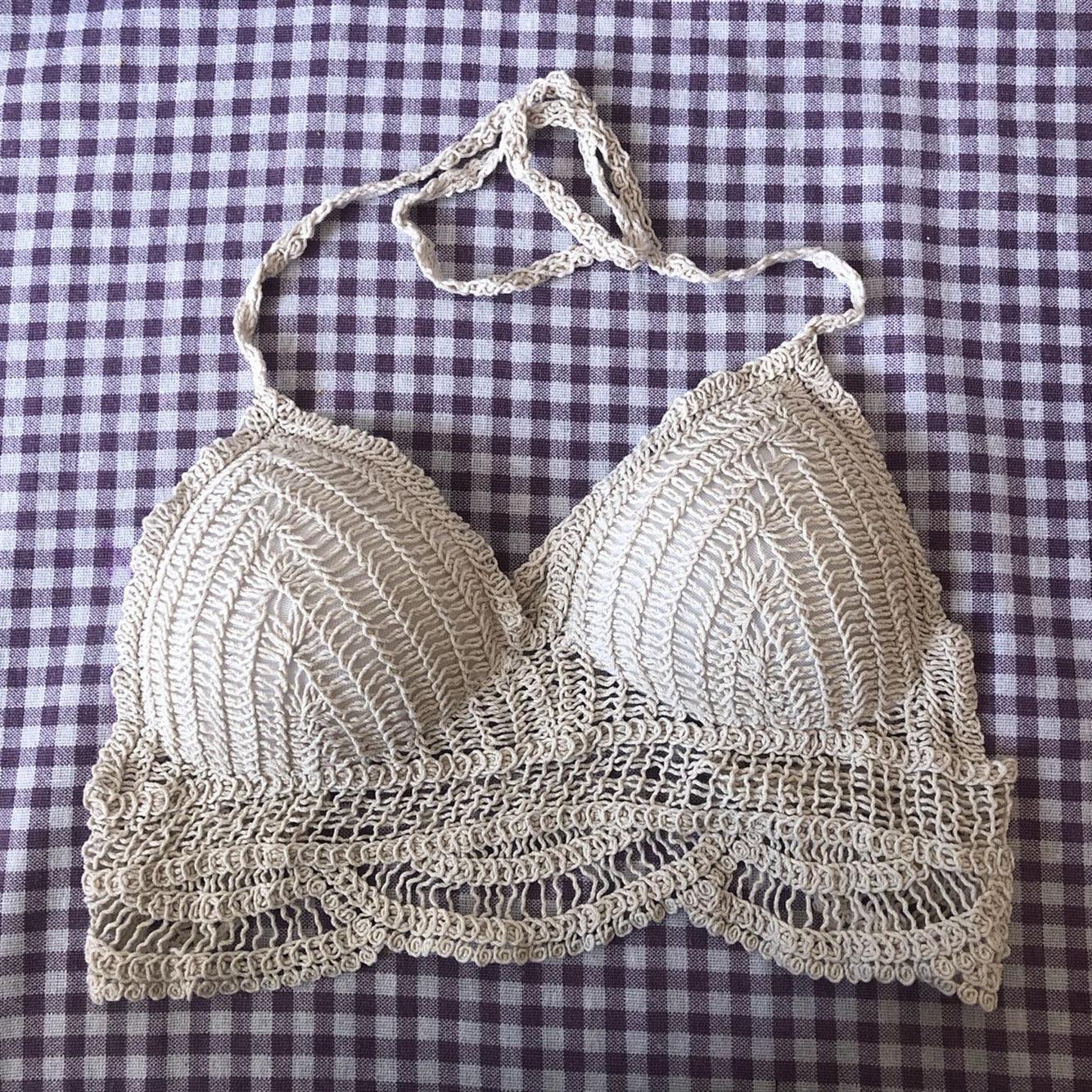 "Camisole de plage sexy avec franges pour femmes" 05 beige One Size