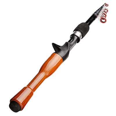 Canne à pêche Lure 1.3m 1.6m 1.8m en carbone pour spinning, casting et baitcasting Black Casting Rod