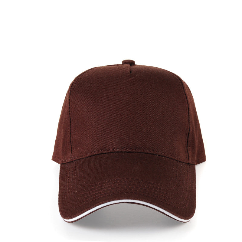 Casquettes personnalisées avec broderie et impression | AOMshop Brown