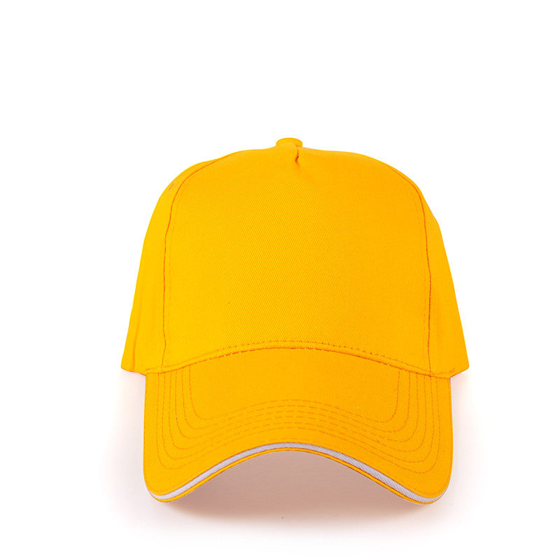 Casquettes personnalisées avec broderie et impression | AOMshop Yellow