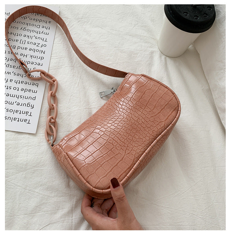 Casual Clashing Underarm Bag | Les meilleurs choix sur AOMshop Khaki2