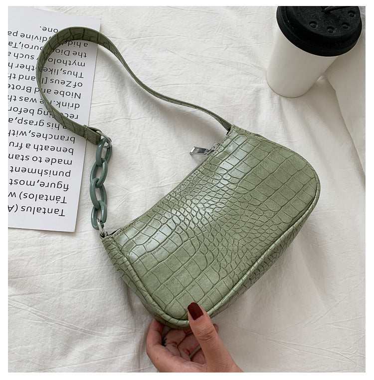 Casual Clashing Underarm Bag | Les meilleurs choix sur AOMshop Green2