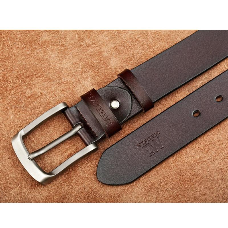 "Ceinture en cuir pour homme : qualité supérieure et style classique"