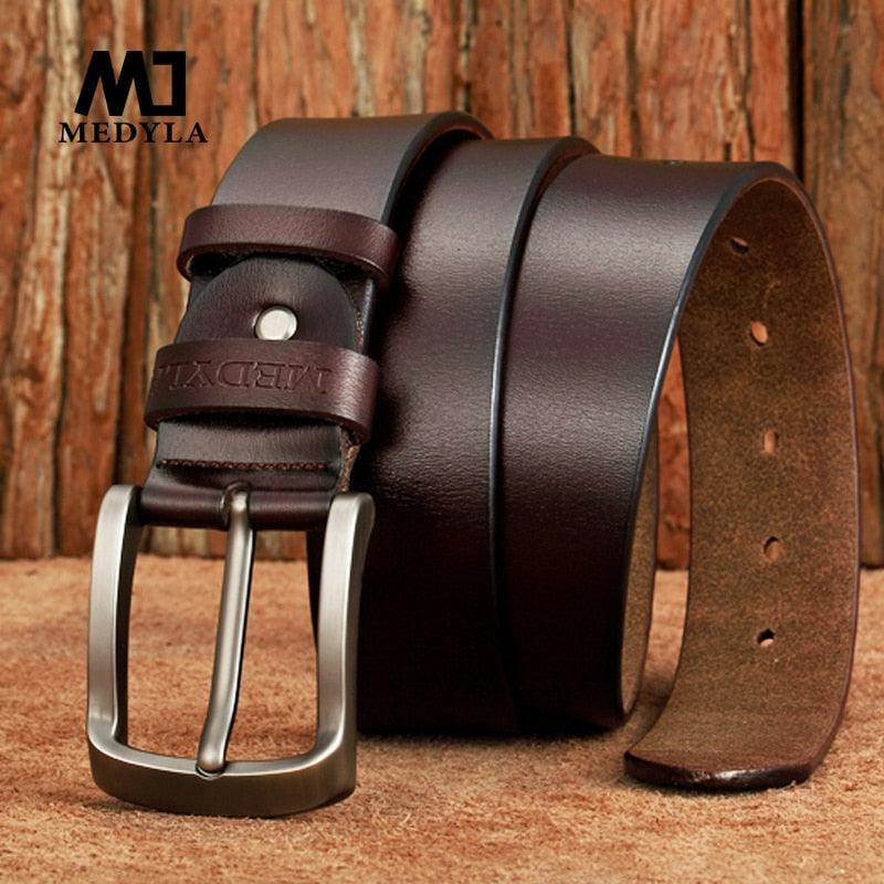 "Ceinture en cuir pour homme : qualité supérieure et style classique"