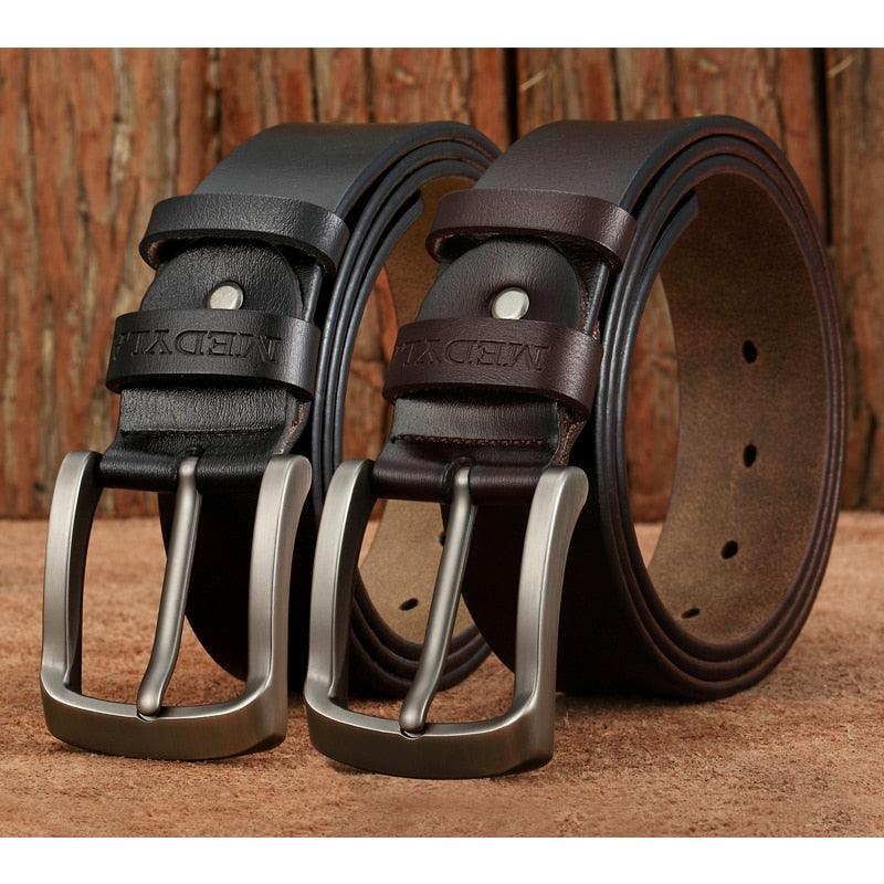 "Ceinture en cuir pour homme : qualité supérieure et style classique"