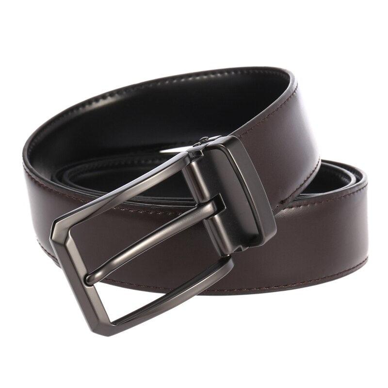 Ceinture en cuir véritable pour homme