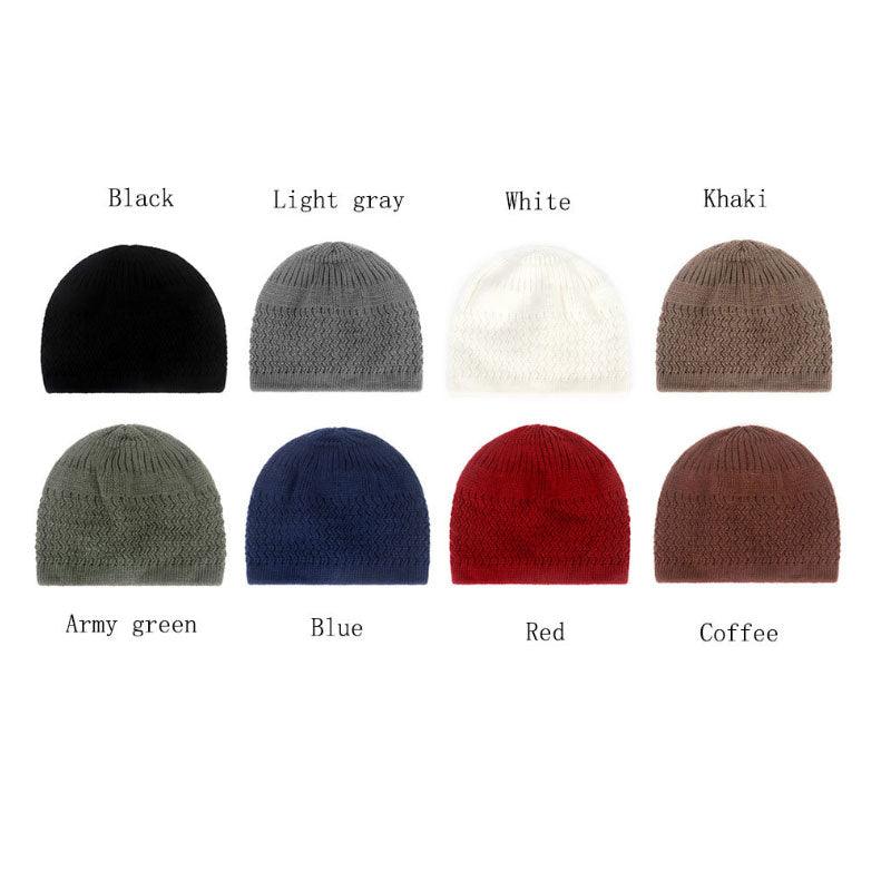 Chapeau-tricoté-pour hommes- casquette